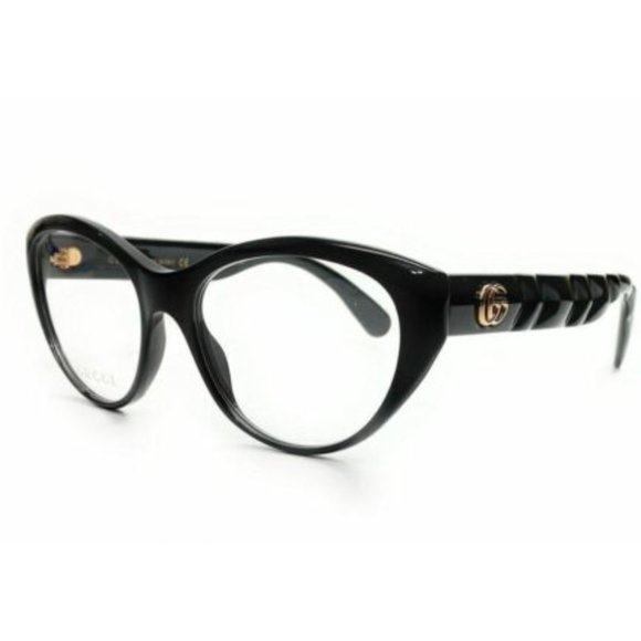 Gucci Women's Black Cat Eye Eyeglasses! - Picture 1 of 3